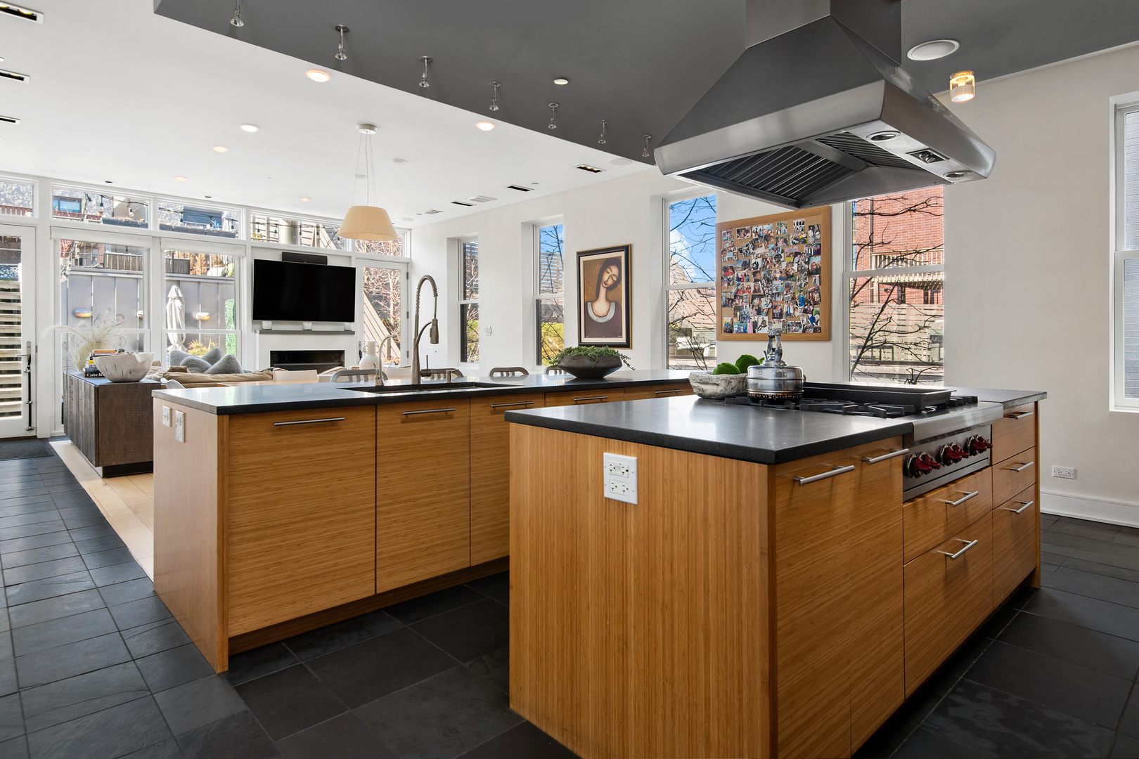 1708 North Mohawk Street Chicago, IL 60614 - Photo 5 of 33 a kitchen with stainless steel appliances granite countertop a sink and a stove