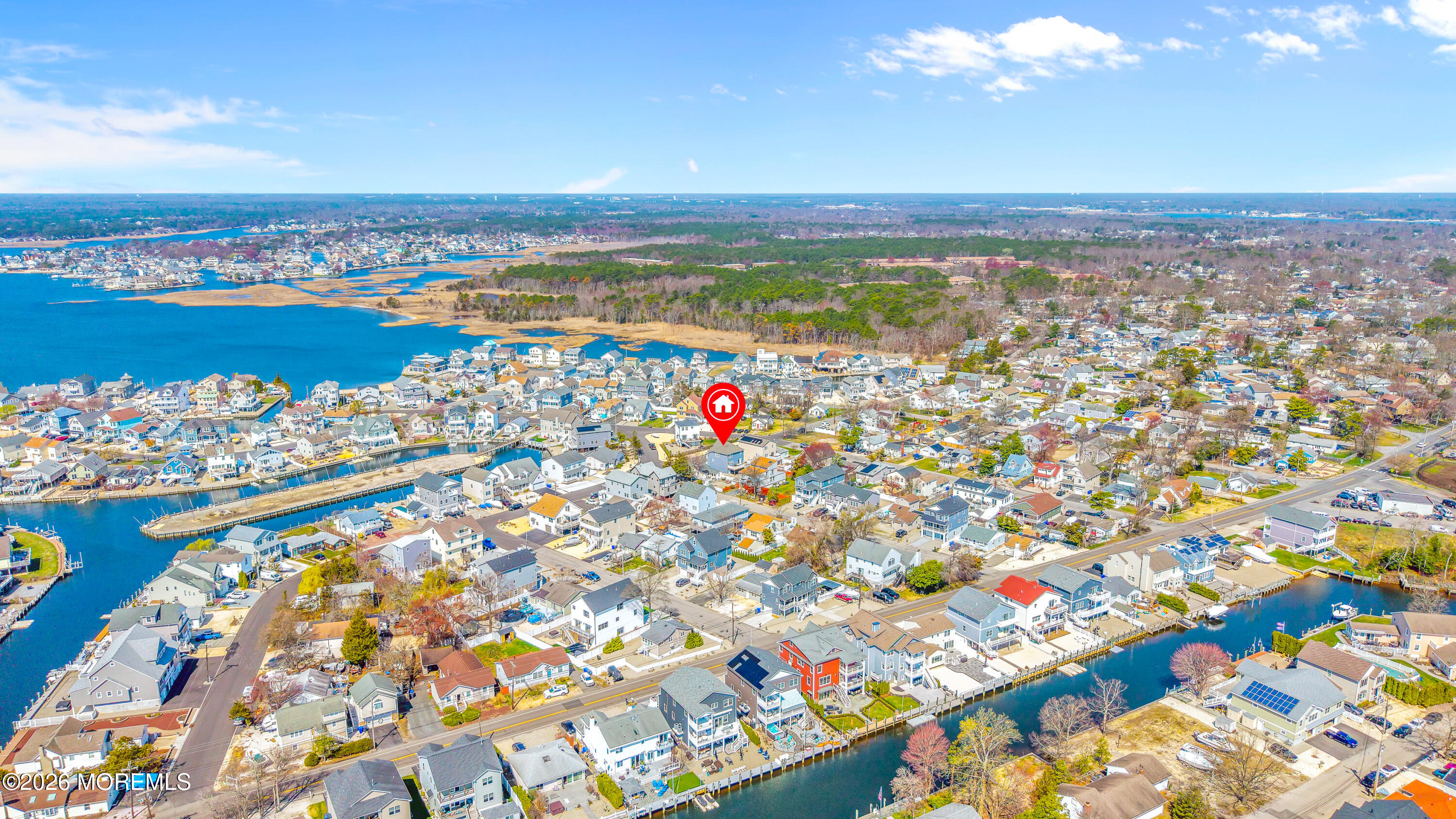 97 Bay View Drive Brick, NJ 08723 - Photo 59 of 65 a view of city and ocean