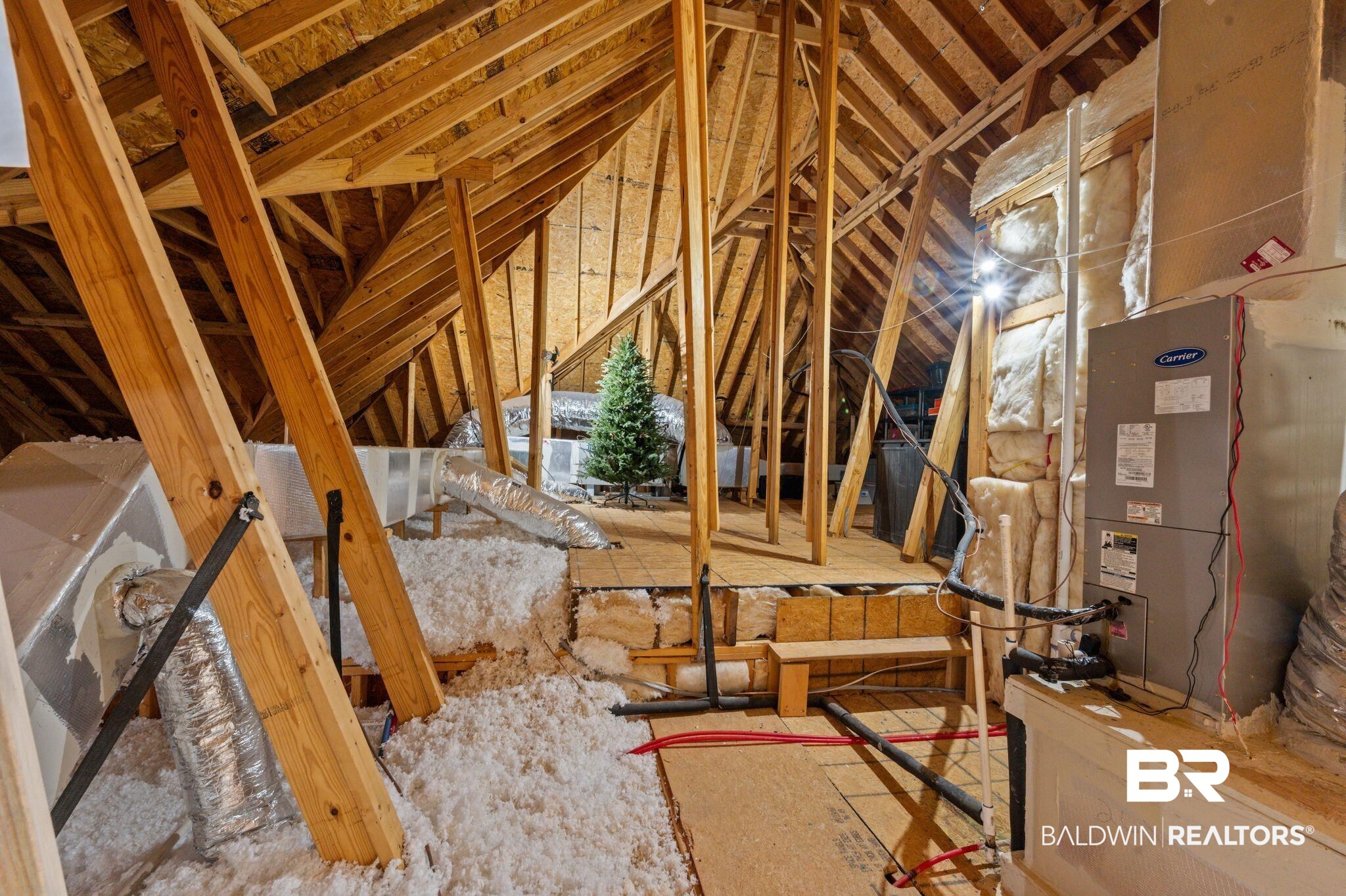 418 Fortune Drive Fairhope, AL 36532 - Photo 58 of 63 Attic with heating unit