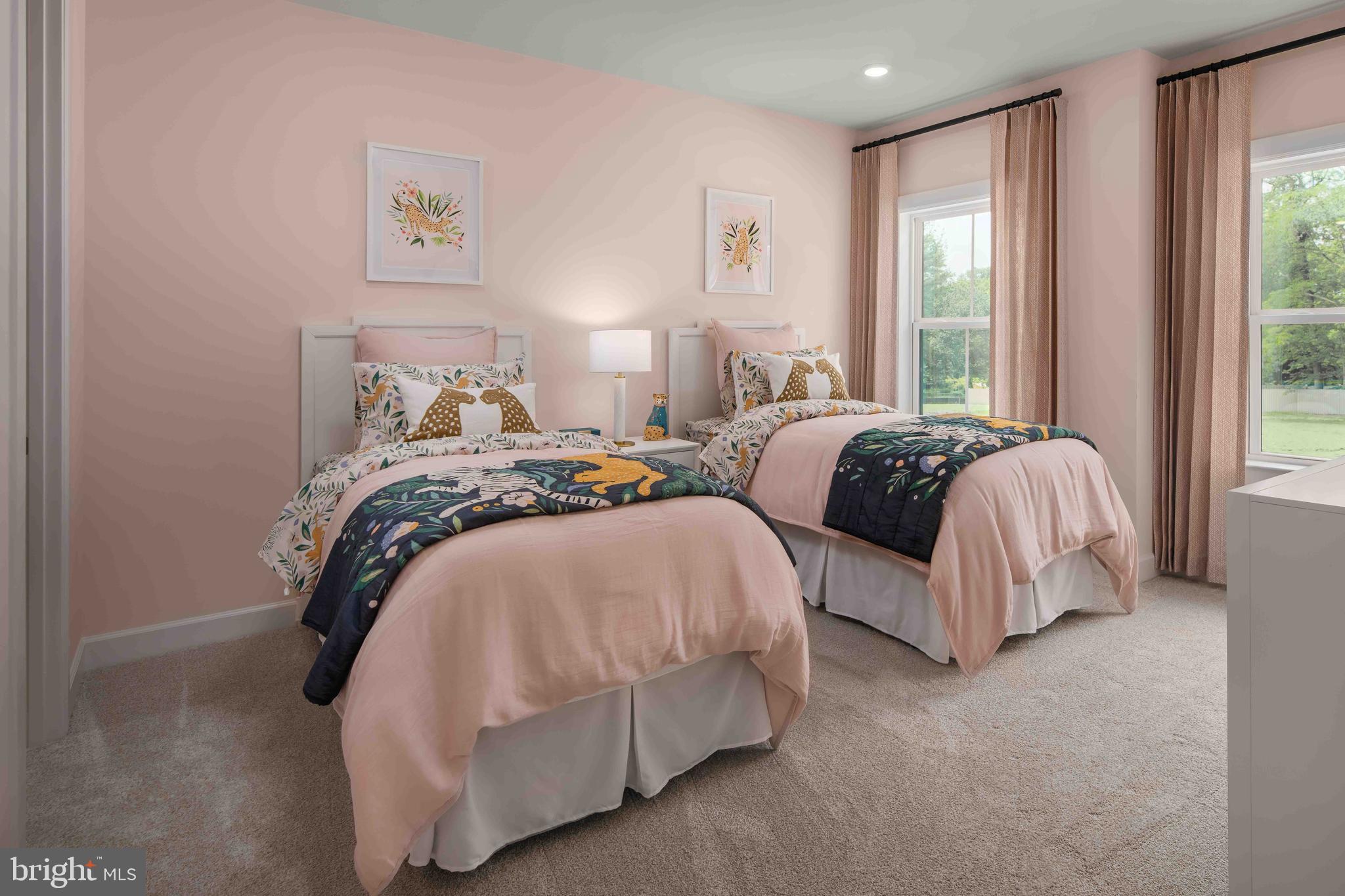 5446 Pondview Lane Ellicott City, MD 21043 - Photo 14 of 21 a spacious bedroom with two beds and large window