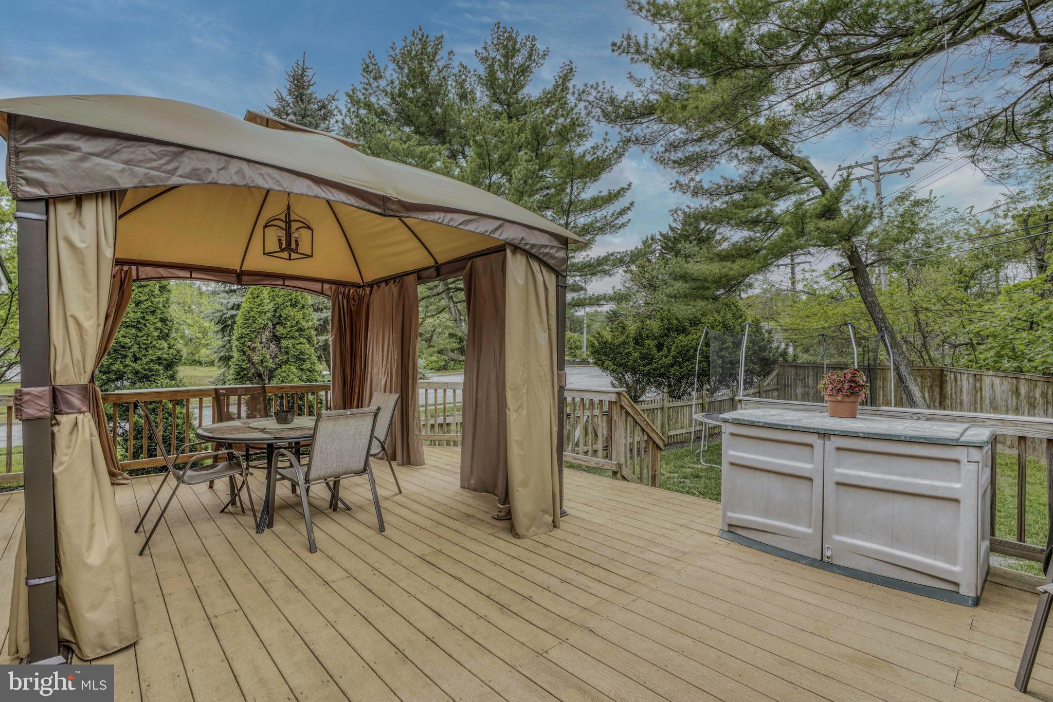 2 Ridgefield Road Lutherville-Timonium, MD 21093 - Photo 2 of 38 Rear deck w/ gazebo