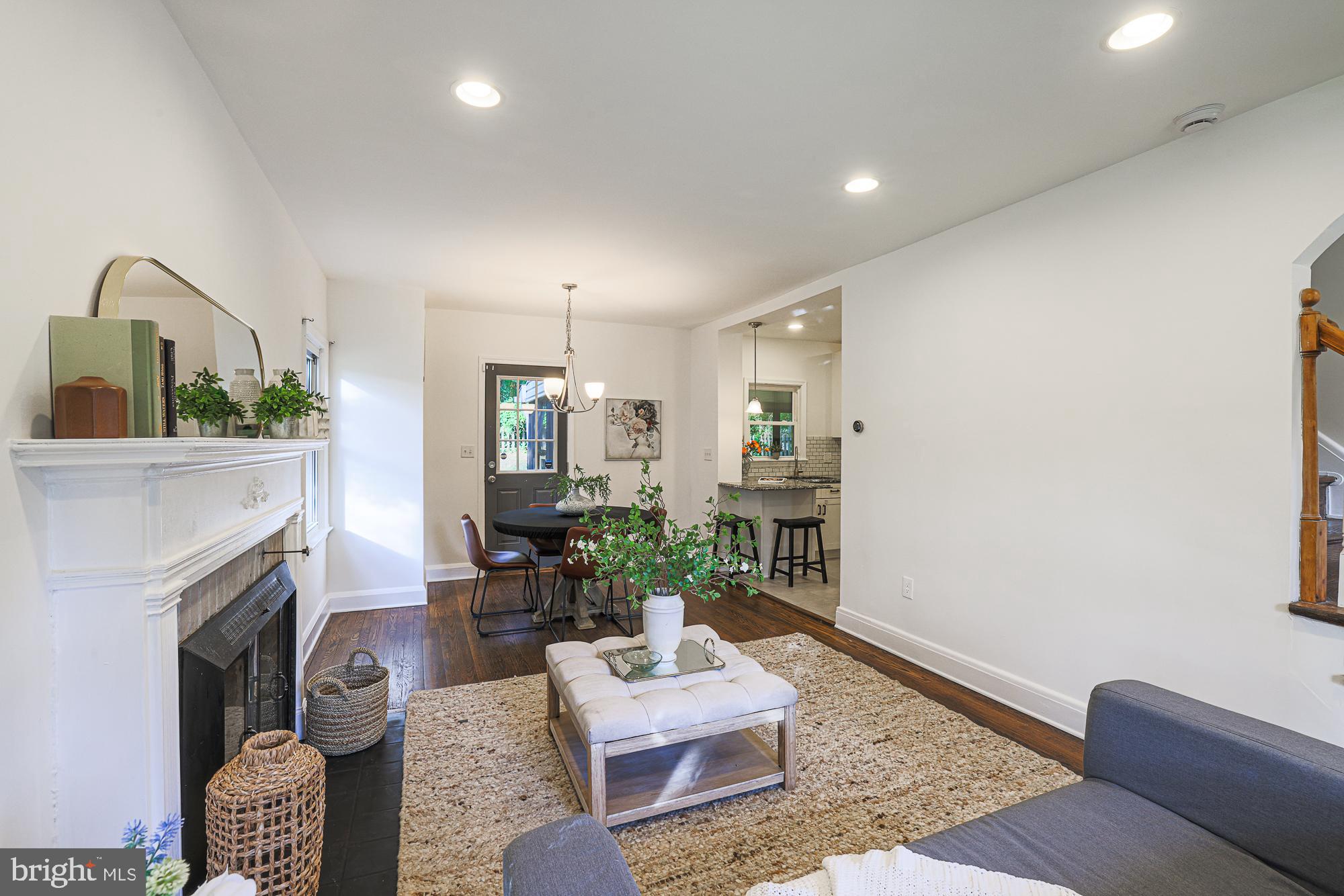410 Kingston Road Baltimore, MD 21229 - Photo 7 of 56 Freshly painted with recessed lights