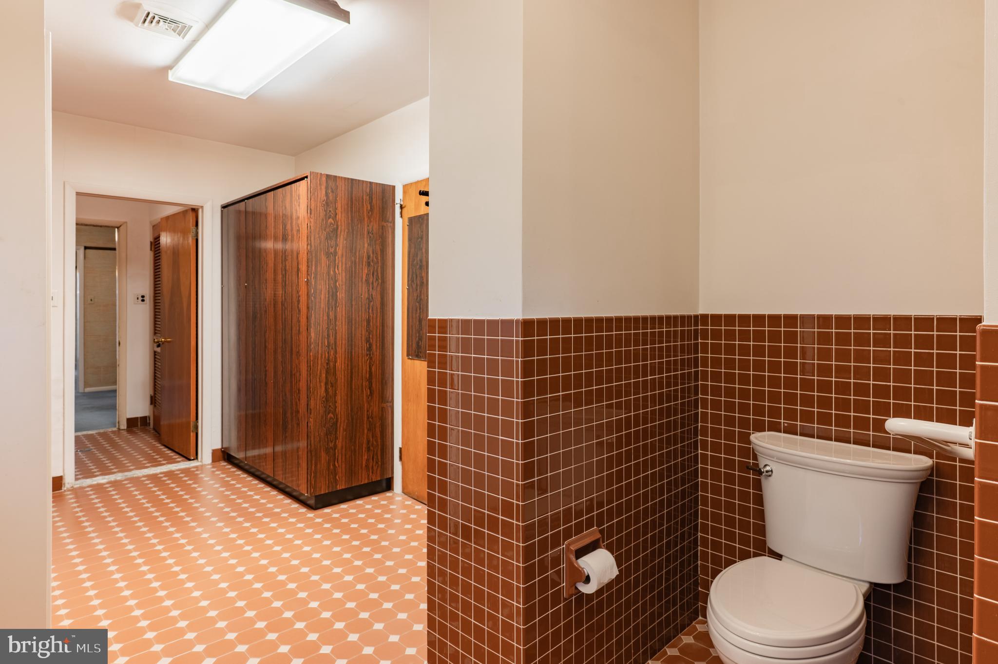 1211 East Butler Pike Ambler, PA 19002 - Photo 50 of 76 a bathroom with a toilet and a shower