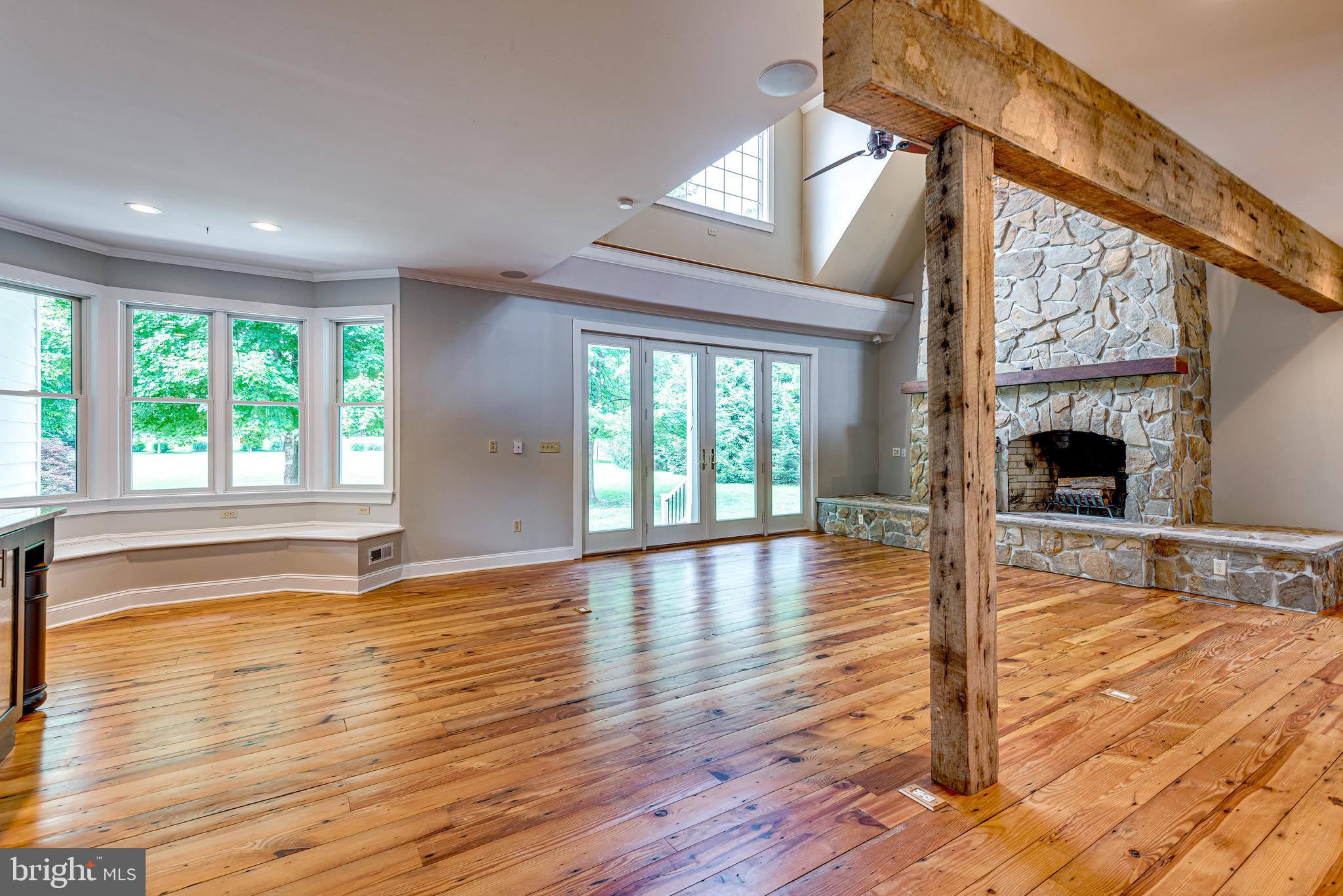Two story great room