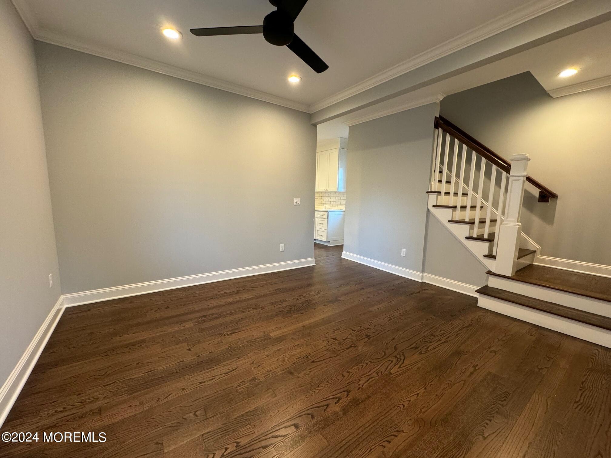 67 Sunset Avenue Red Bank, NJ 07701 - Photo 36 of 39 a view of an empty room with wooden floor