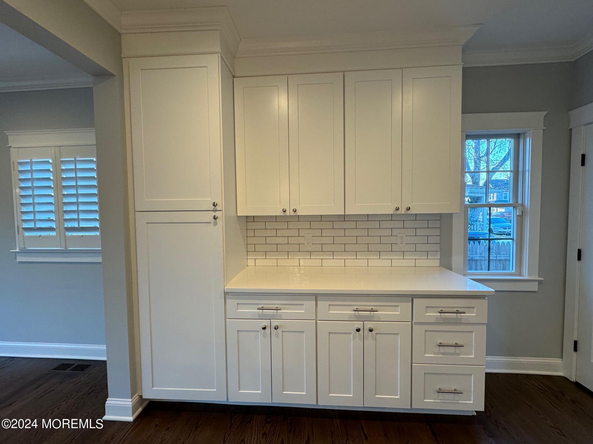 67 Sunset Avenue Red Bank, NJ 07701 - Photo 8 of 39 a view of kitchen with granite countertop cabinets