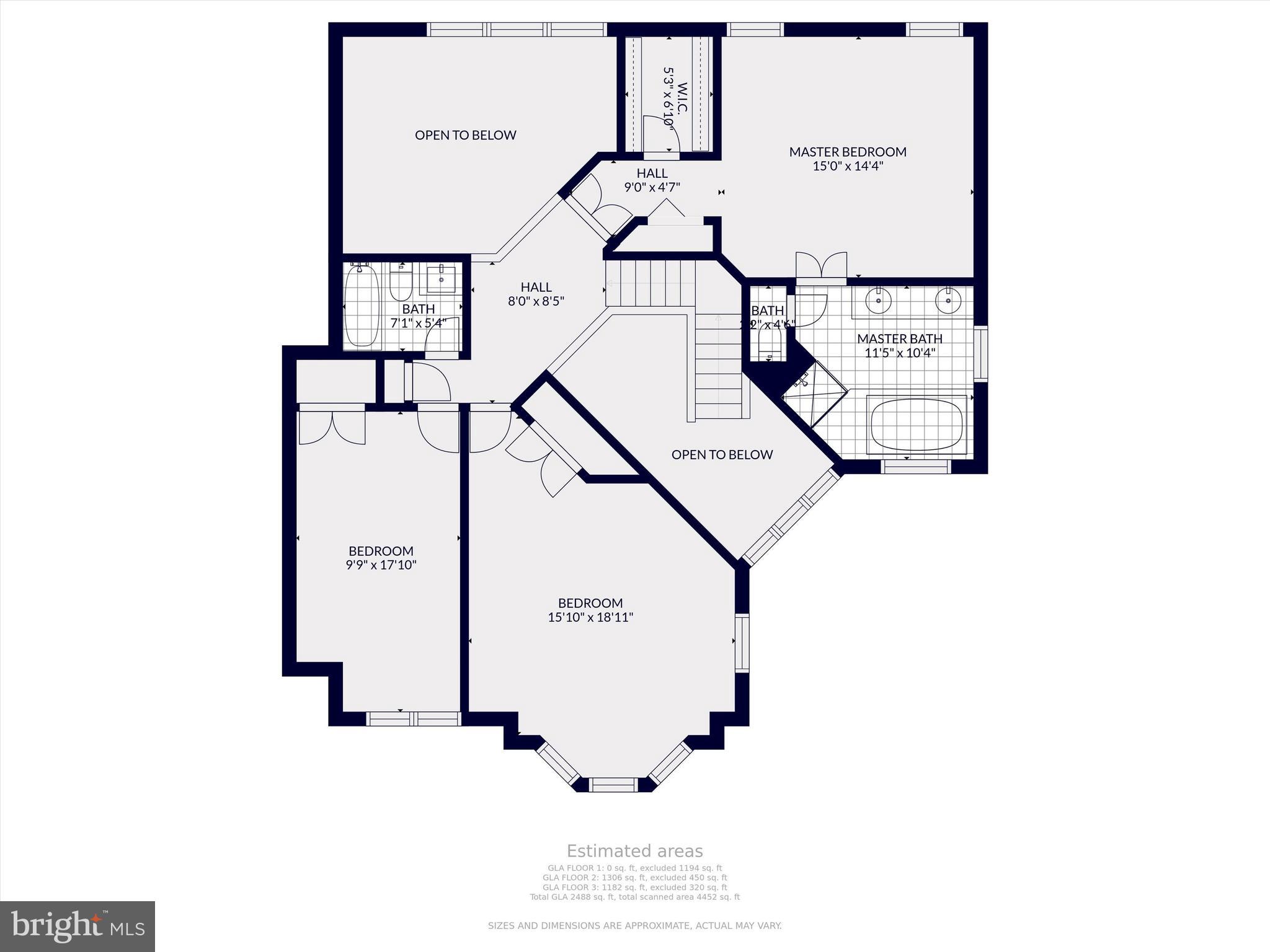2541 Bear Den Road Frederick, MD 21701 - Photo 61 of 61 2nd Level Floorplan
