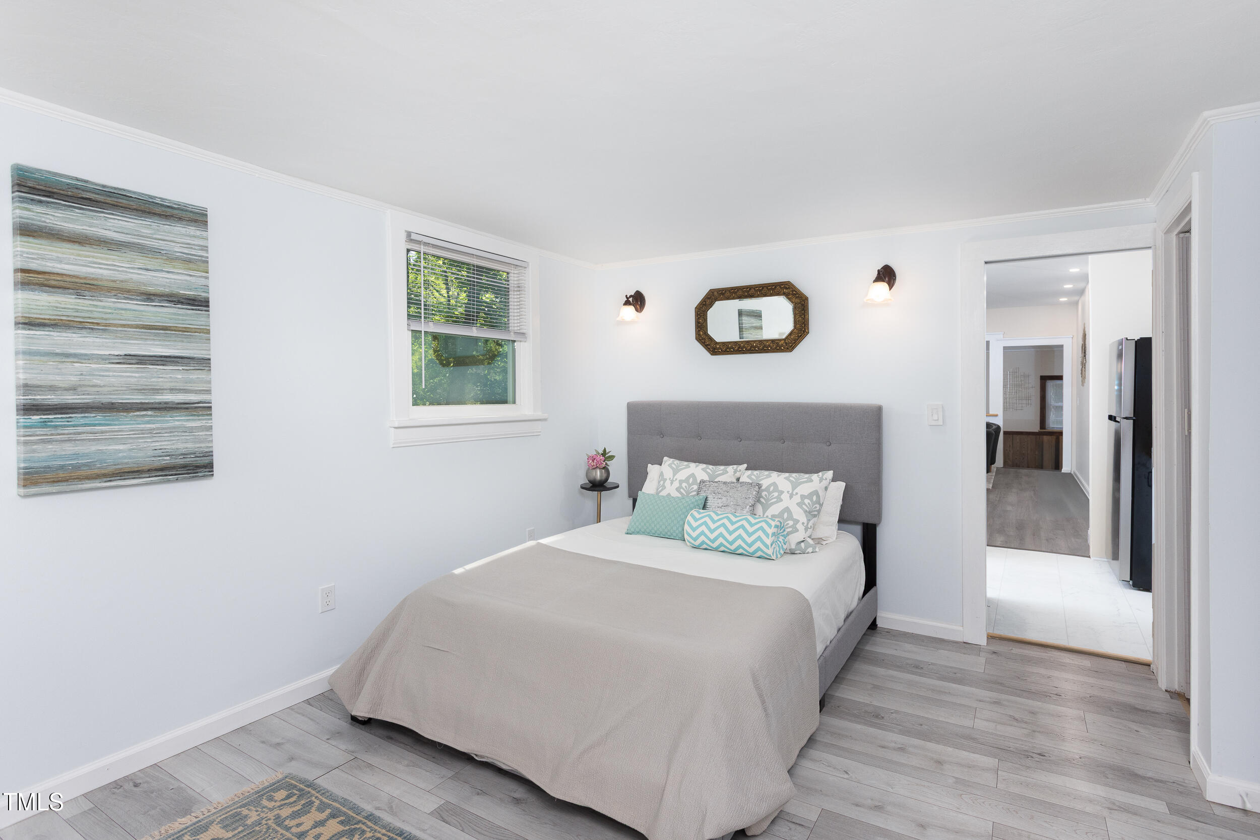 126 Barclay Road Chapel Hill, NC 27516 - Photo 15 of 39 a bedroom with a bed and a window