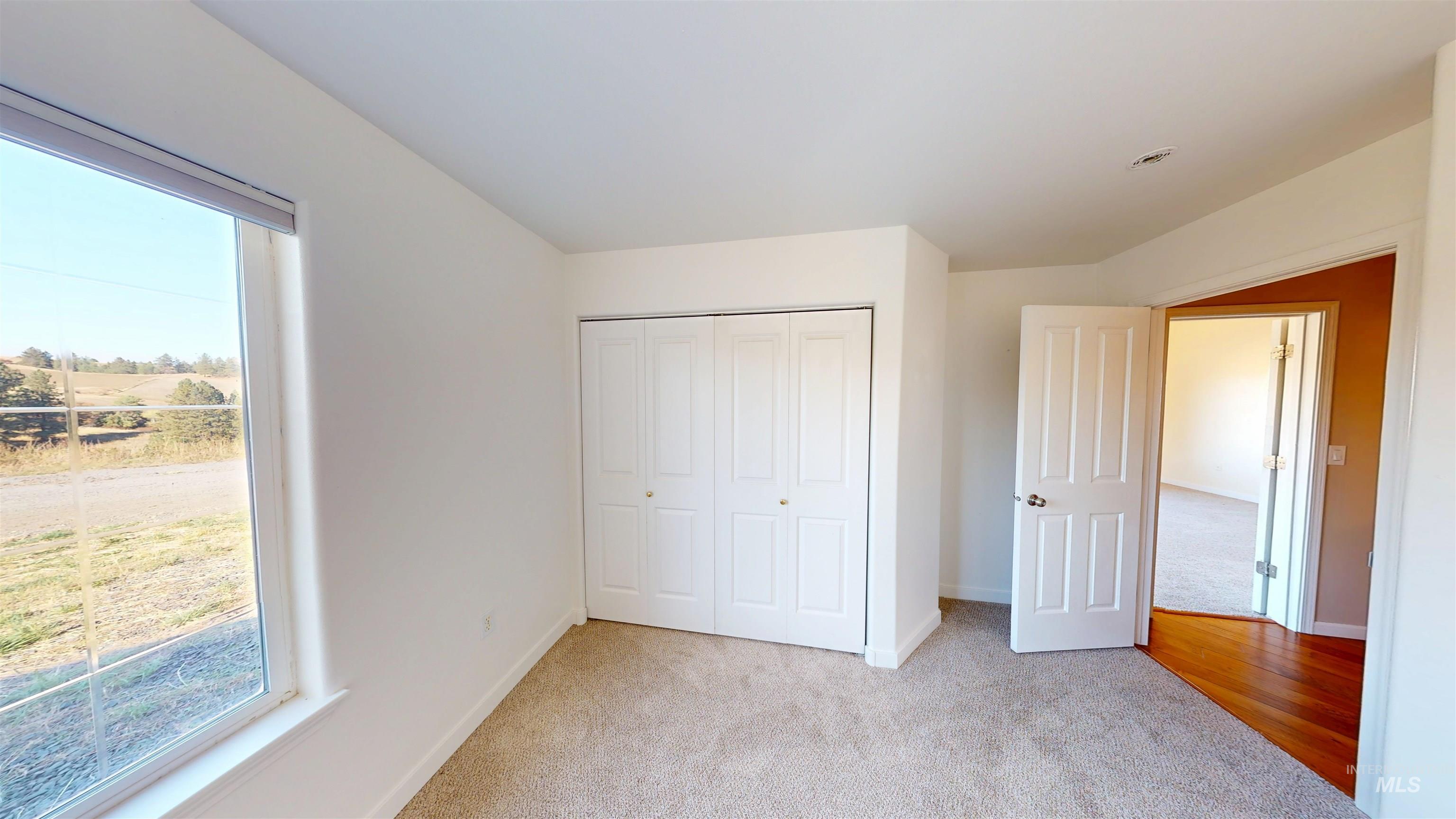 1030 Reams Road Moscow, ID 83843 - Photo 28 of 50 Unfurnished bedroom with light carpet and a closet
