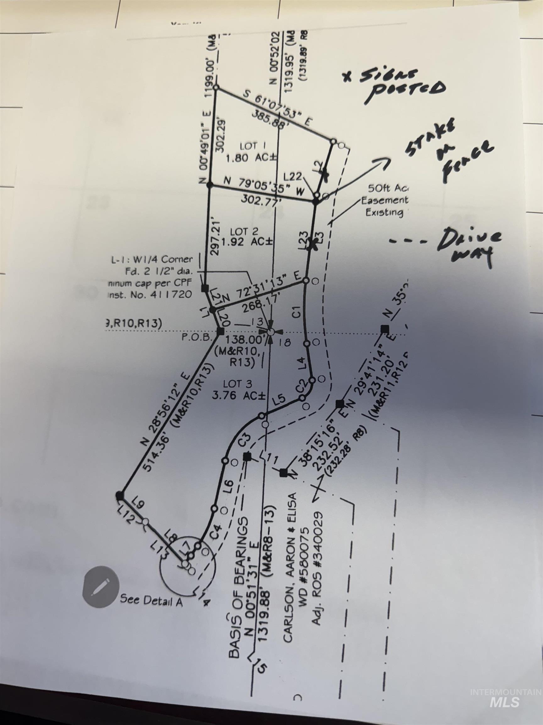 1030 Reams Road Moscow, ID 83843 - Photo 49 of 50 Survey map / technical document