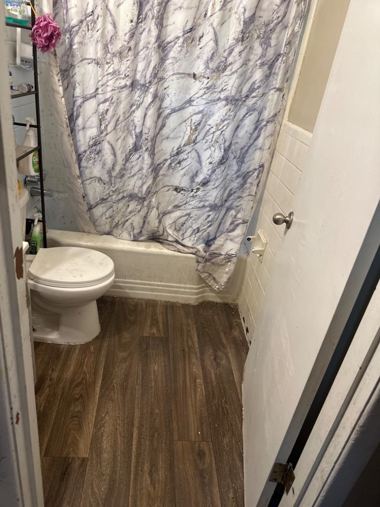 5369 Lochinvar Road Memphis, TN 38116 - Photo 8 of 11 a bathroom with a toilet and a shower