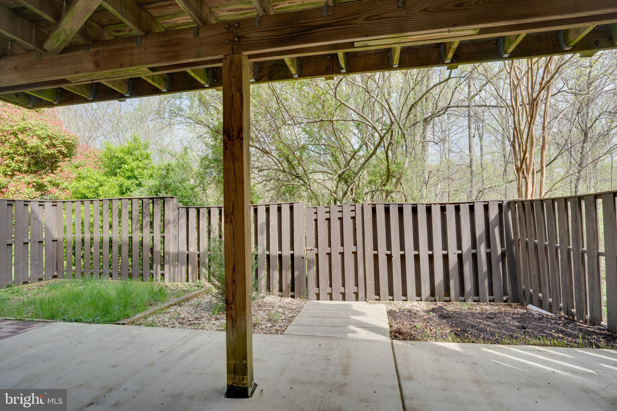 1601 Valencia Way Reston, VA 20190 - Photo 42 of 55 Fully fenced-in private back yard!