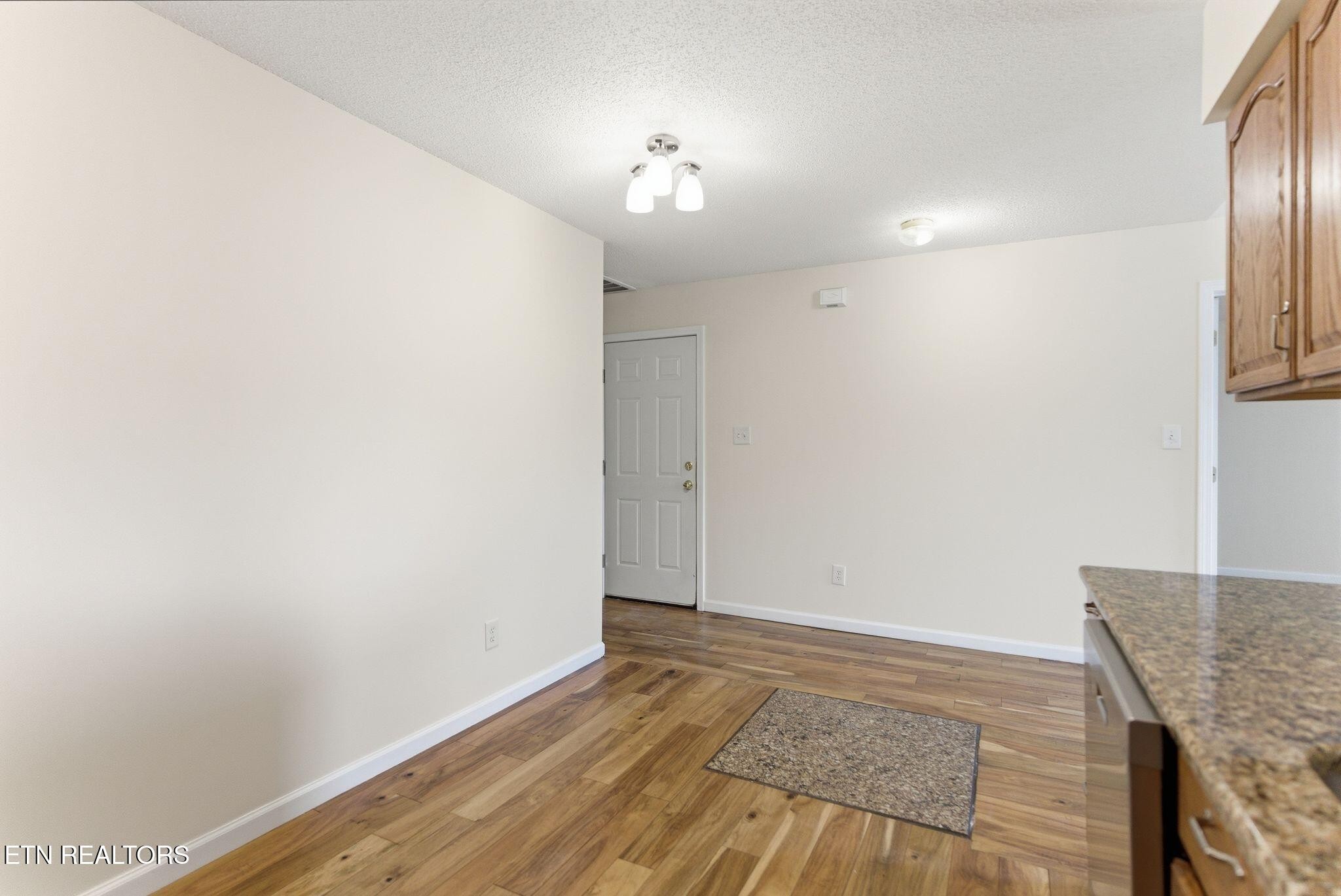 355 Hawthorne Oaks Way Powell, TN 37849 - Photo 13 of 31 a view of an empty room with wooden floor and a fireplace