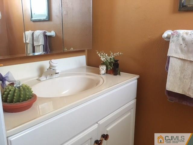 21 Georgetown Road Old Bridge, NJ 08859 - Photo 10 of 17 a bathroom with a sink and a mirror
