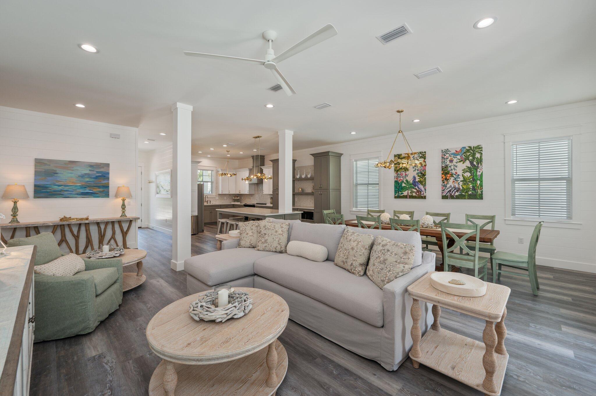 59 Marthas Lane Santa Rosa Beach, FL 32459 - Photo 16 of 85 a living room with furniture and a wooden floor
