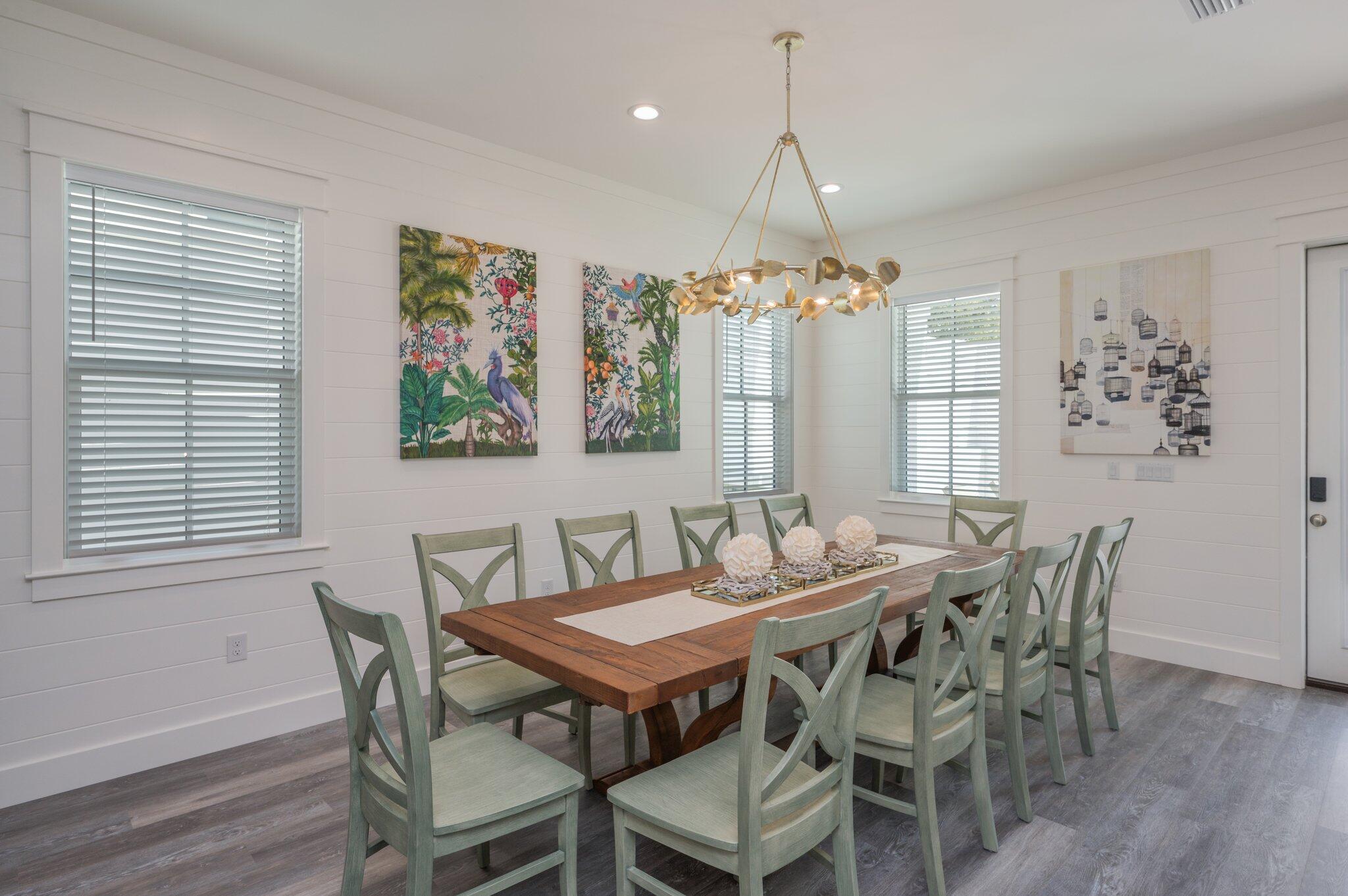 59 Marthas Lane Santa Rosa Beach, FL 32459 - Photo 21 of 85 a view of a dining room with furniture window and wooden floor