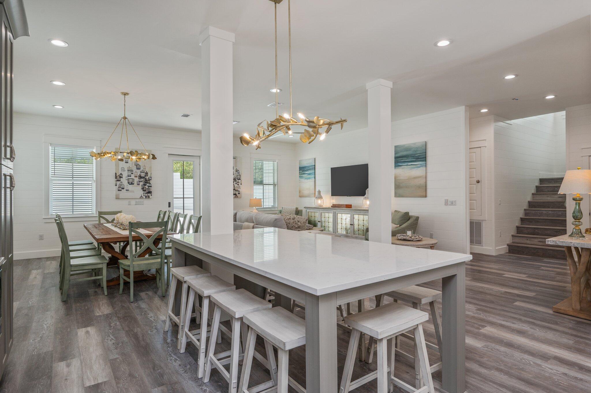 59 Marthas Lane Santa Rosa Beach, FL 32459 - Photo 25 of 85 a view of a dining room with furniture and wooden floor