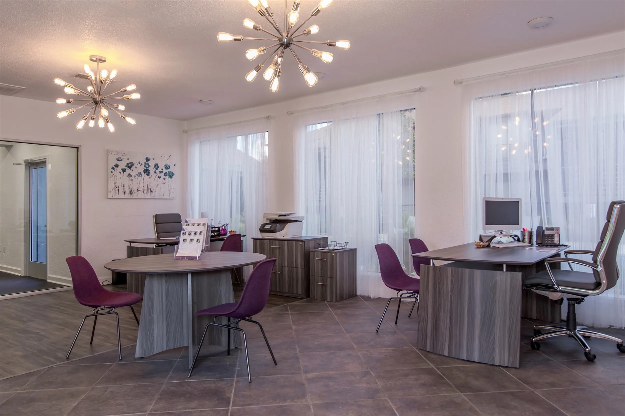 2101 Hayes Road, Unit 405 Houston, TX 77042 - Photo 4 of 17 a view of a dining room with furniture