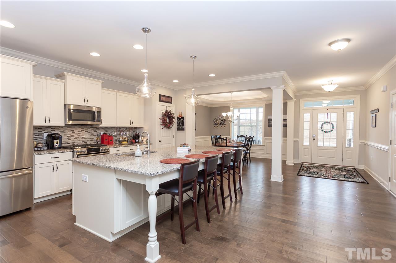 329 Daniel Ridge Rd. Wendell, NC 27591 - Photo 4 of 30 Wow to this kitchen with huge island