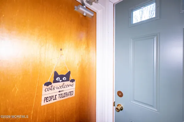 a view of door