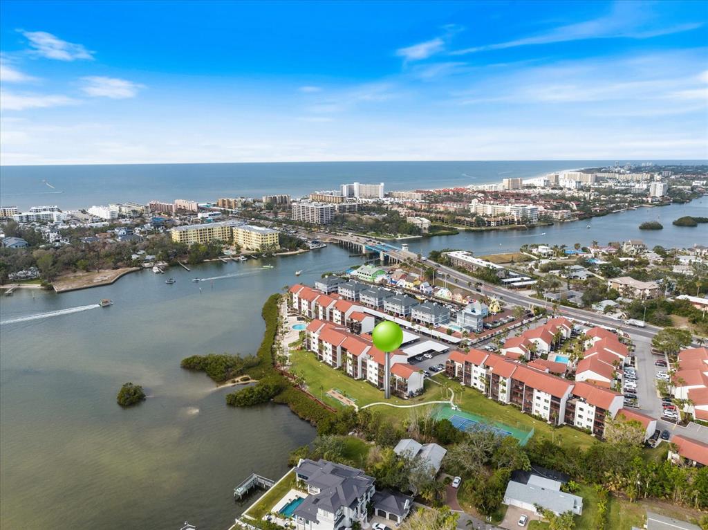 1610 Stickney Point Road, Unit 16101 Sarasota, FL 34231 - Photo 20 of 21 an aerial view of a city