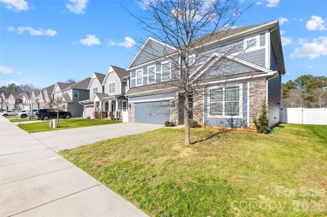 a view of outdoor space yard and swimming pool