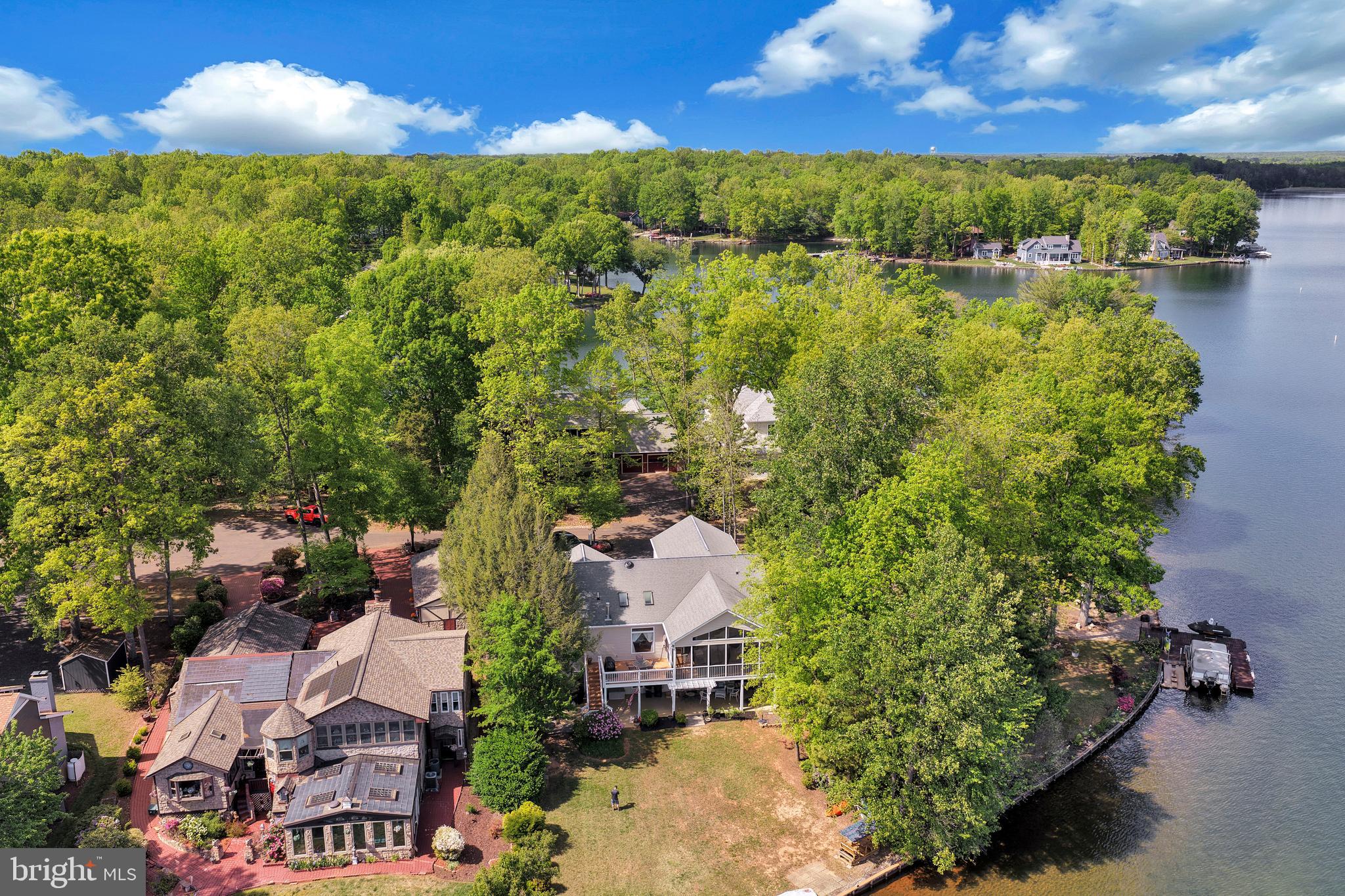 626 Cornwallis Avenue Locust Grove, VA 22508 - Photo 80 of 85 an aerial view of residential houses with outdoor space and trees