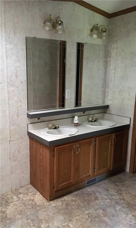 49 Narrow Ridge Road Boothbay, ME 04537 - Photo 12 of 16 Master bath vanity and double sinks.