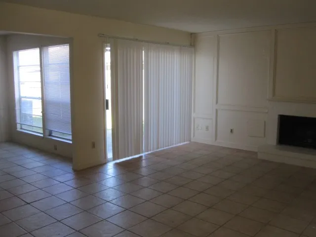 a backyard of a house