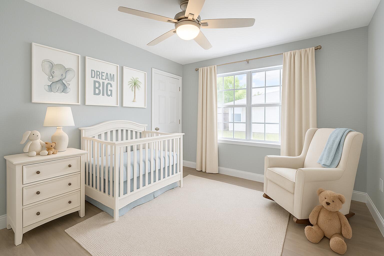 202 Mc Arthur Street Crestview, FL 32539 - Photo 24 of 39 a bedroom with a bed and furniture