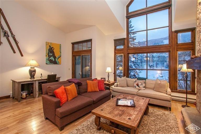 355 Offerson Road, Unit P3 Beaver Creek, CO 81620 - Photo 5 of 25 One of two decks connects from the livin