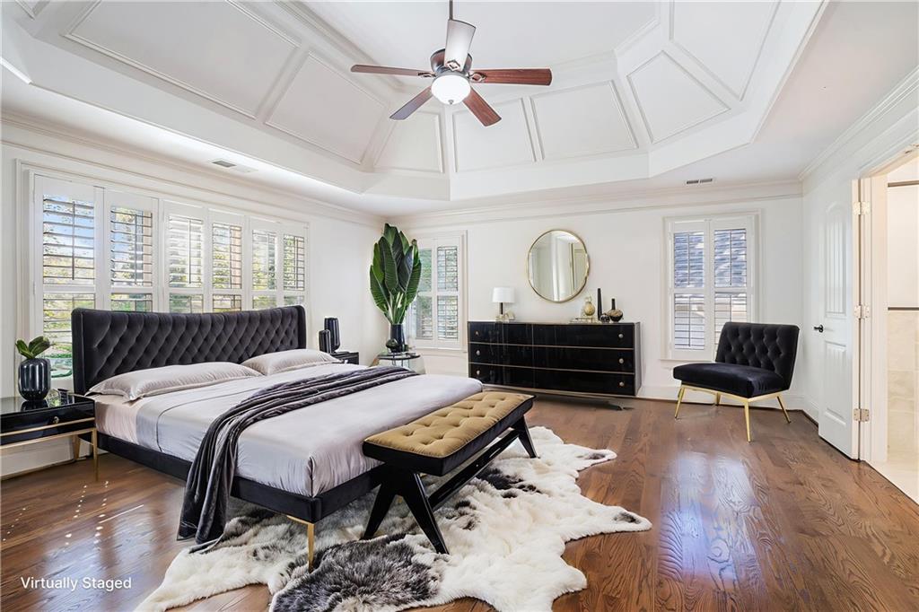 3301 Chastain Ridge Drive Marietta, GA 30066 - Photo 21 of 50 a bedroom with a bed dresser and a window