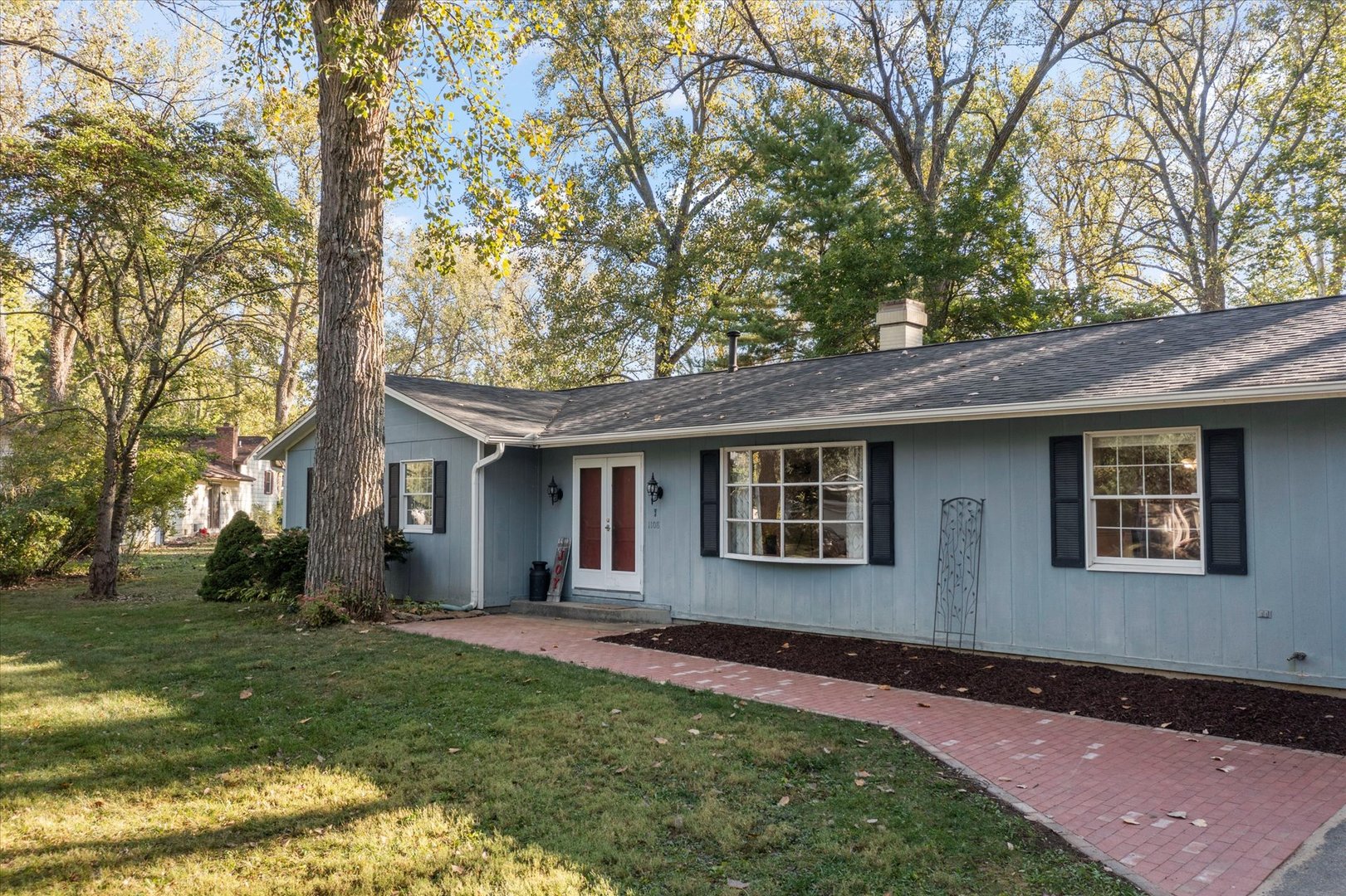 1108 Riverside Court Mahomet, IL 61853 - Photo 41 of 50 a house view with a garden space