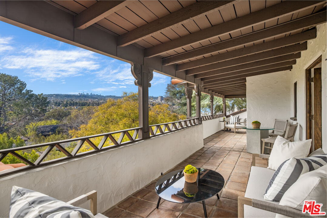 861 Cavanagh Road Glendale, CA 91207 - Photo 12 of 21 a view of a balcony with chairs