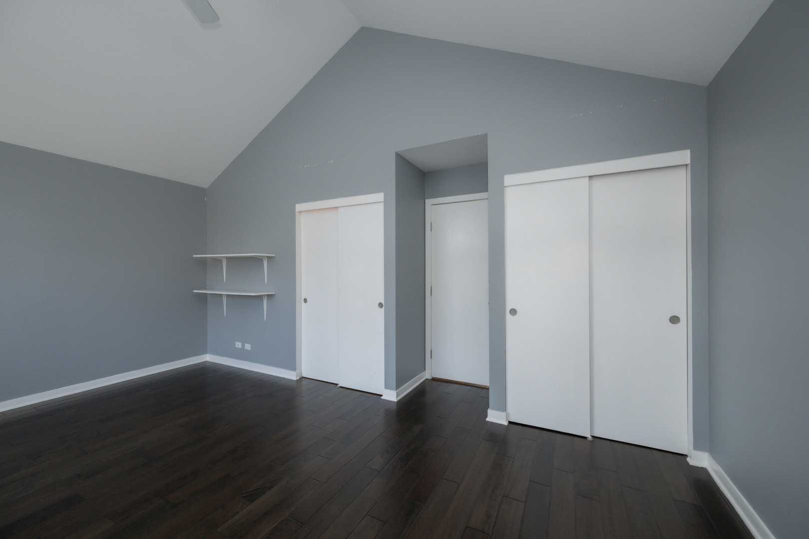 1701 West Byron Street Chicago, IL 60613 - Photo 35 of 57 a view of wooden floor and windows in a room