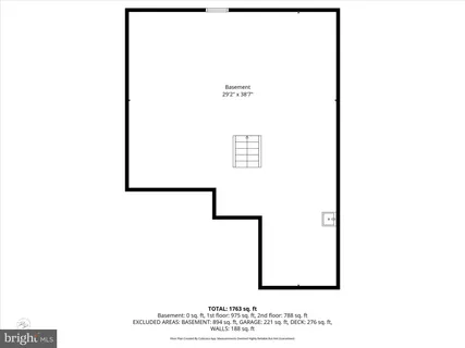 a picture of a floor plan