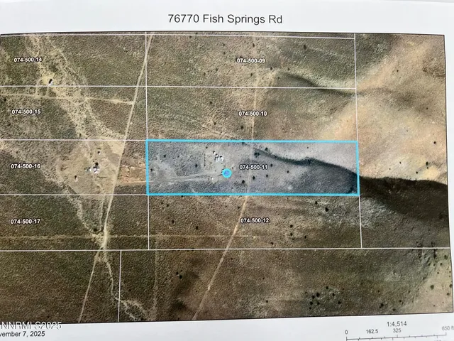 $99,000 | 76770 Fish Springs Road, Reno, NV 89510