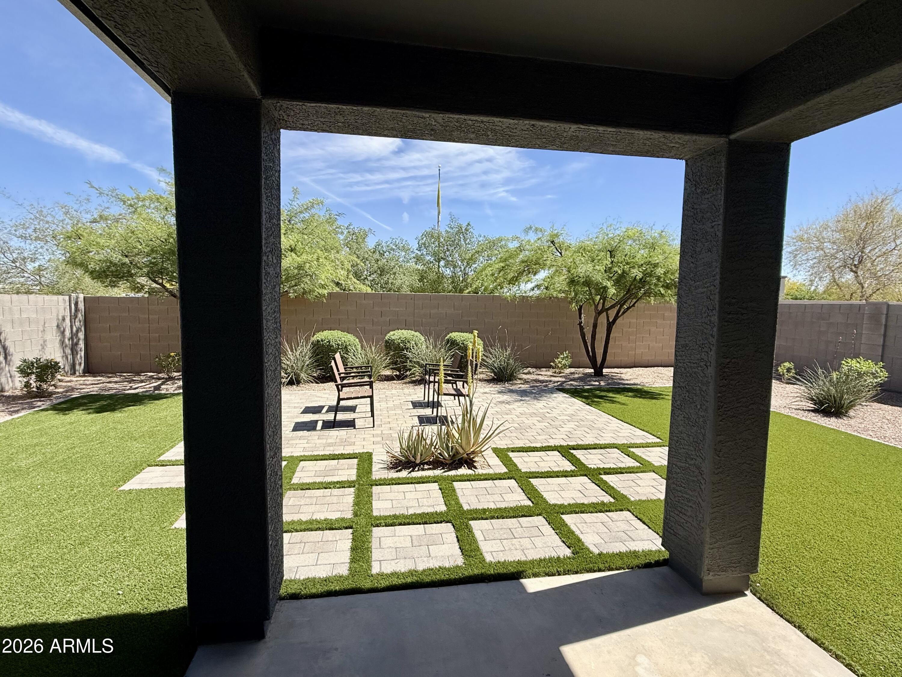 25839 North Boreas Road Florence, AZ 85132 - Photo 14 of 20 a view of swimming pool from a window