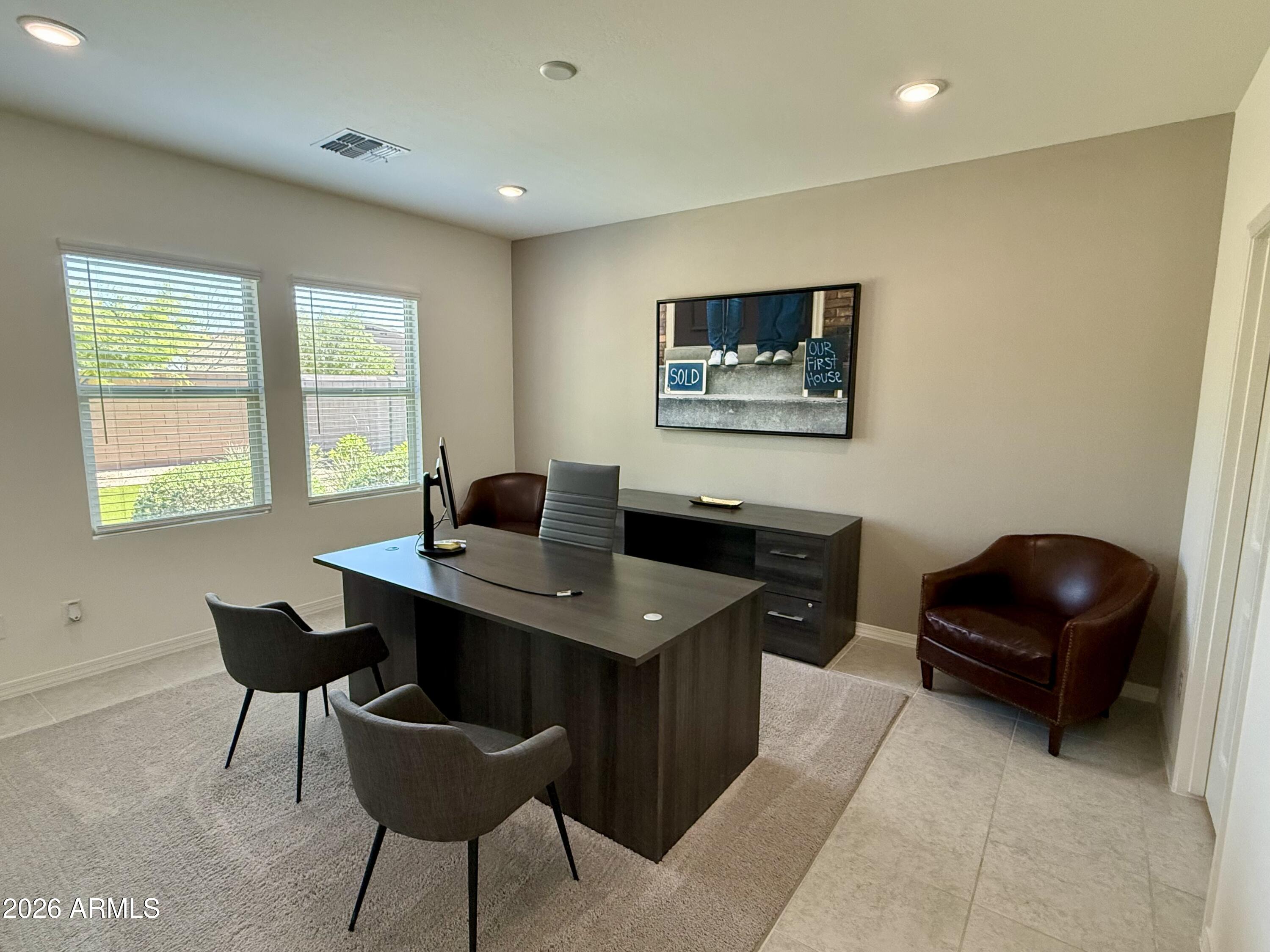 25839 North Boreas Road Florence, AZ 85132 - Photo 5 of 20 a workspace with furniture and window