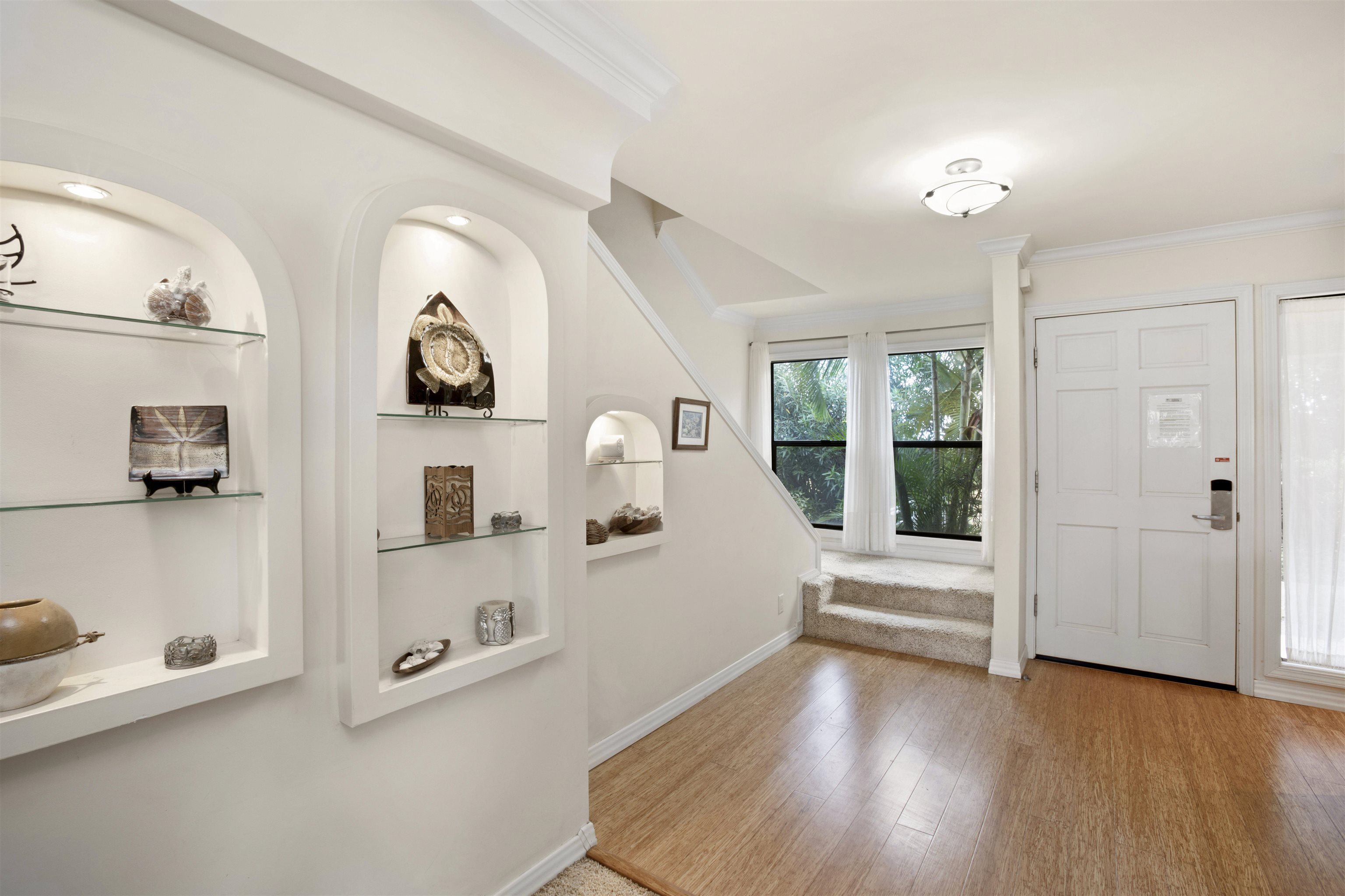 150 Puukolii Road, Unit 41 Lahaina, HI 96761 - Photo 5 of 34 a view of livingroom with furniture and wooden floor