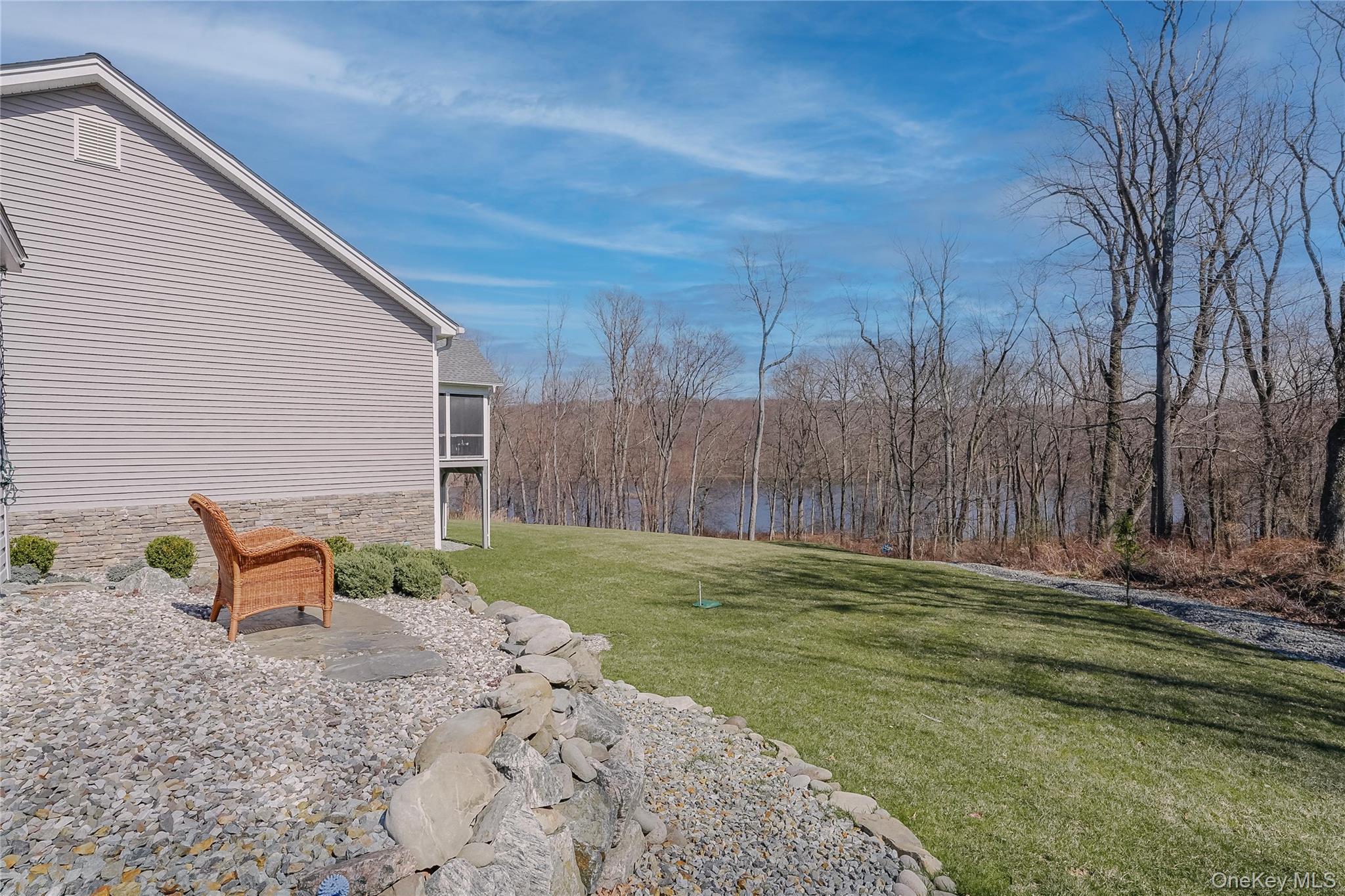23 Swan Holw Road New Windsor, NY 12553 - Photo 24 of 28 Side of home overlooking the reservoir.