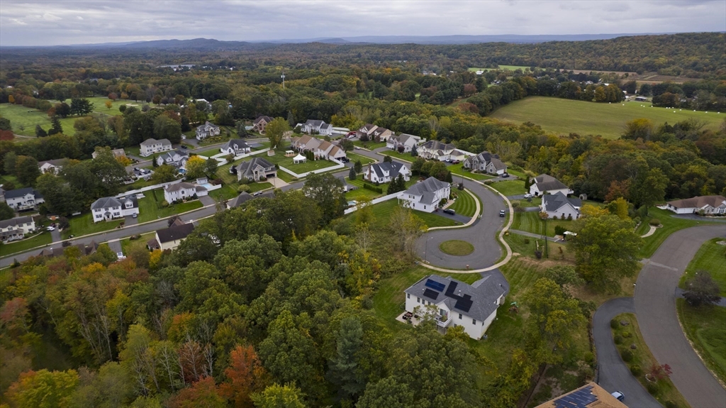 200 Anvil Street Feeding Hills, MA 01030 - Photo 6 of 12 an aerial view of residential house with outdoor space and river view