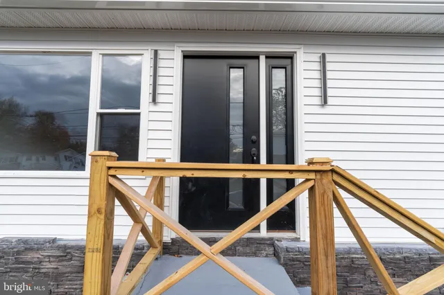 a view of an entryway