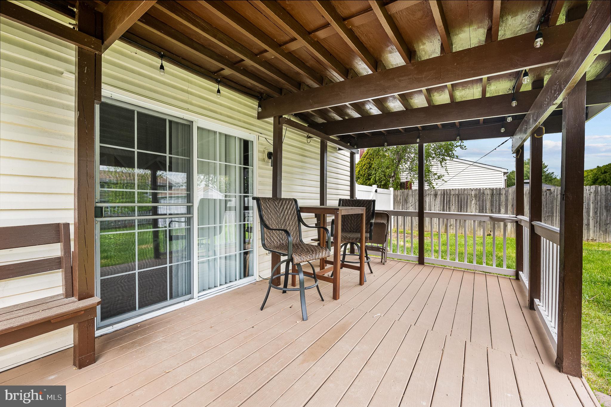 20 Westbridge Road Bear, DE 19701 - Photo 24 of 24 Covered deck is perfect for entertaining.