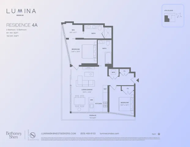 $1,165,000 | 179 20th Street, Unit 4A | Greenwood Heights