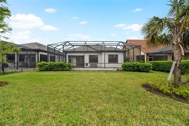 a view of a lake with a building in the background