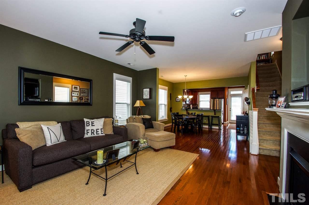 2244 Dunlin Lane Raleigh, NC 27614 - Photo 5 of 23 a living room with furniture and a wooden floor