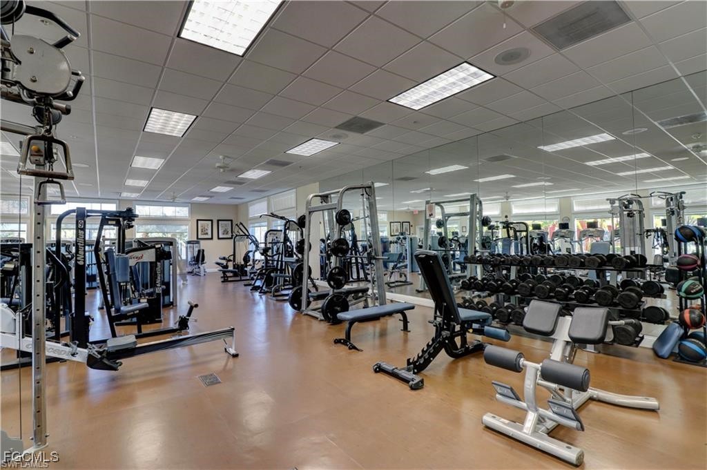 10074 Oakhurst Way Fort Myers, FL 33913 - Photo 31 of 32 a view of a room with gym equipment