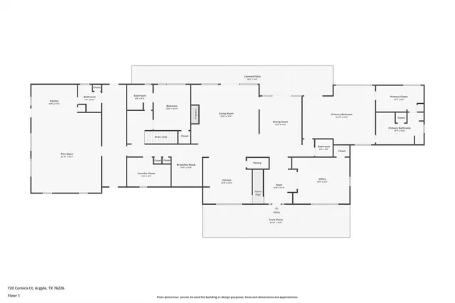 a picture of a floor plan