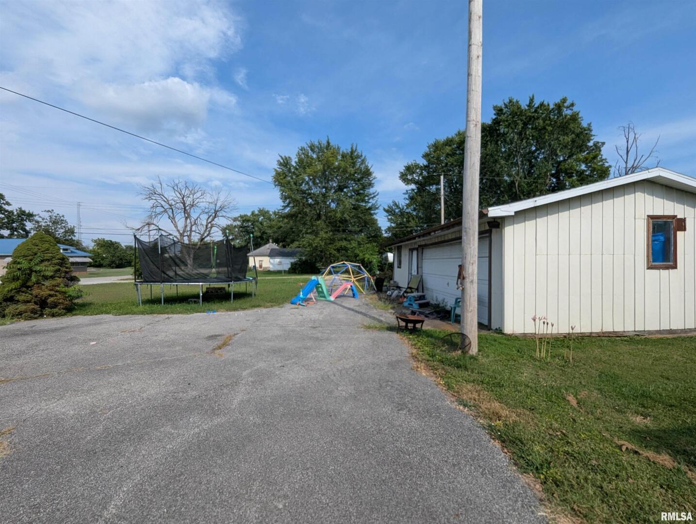 657 North Hickory Street Centralia, IL 62801 - Photo 12 of 12 a backyard of a house with plants and trees